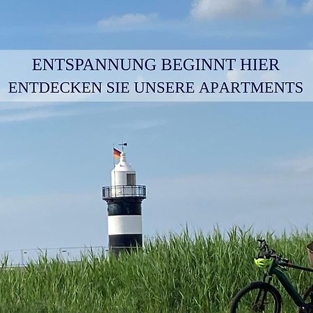 Haus Krabbe Apartments, Zentral Gelegen Im Idyllischen Nordseeort Zwischen Bremerhaven Und Cuxhaven, Hunde Kostenfrei Willkommen, Hauseigene Kostenfreie Parkplaetze Времен Екстериор снимка